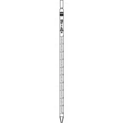 Pipette graduée 2 traits classe B 2 ml sub. 0,01