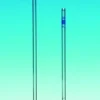 Pipette jaugée classe AS 50 ml cc graduée bleue
