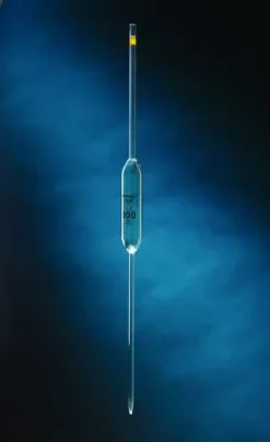 Pipette jaugée 2 traits classe AS ambré 5 ml x 3