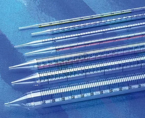 Pipette sérologique 50 ml Stripette PS rond emballage individuel papier/plastique stérile x 100