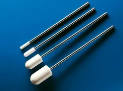Piston fond strié en acier inox et PTFE 5 ml hau