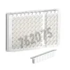 Plaque blanche barrette f8 x 100