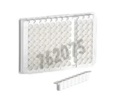 Plaque blanche barrette f8 x 100