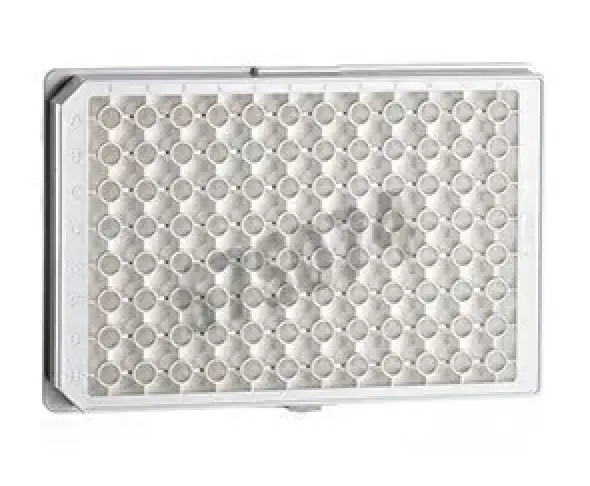 Plaque elisa 96 demi puit blanc stérile haute fixation GREINER BIO-ONE x 40