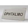 Plaque gravée - OPTHLAMO - clipsable - 100 x 50 mm