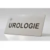 Plaque gravée - UROLOGIE - clipsable - 100 x 50 mm