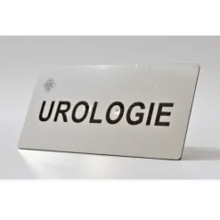Plaque gravée - UROLOGIE - clipsable - 100 x 50 mm