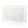 Plaque microtitration brandplates 96 inertgrade ps noir transparent fond stérile x 40