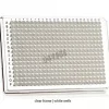 Plaque PCR framestar 384 puits blancs avec film qPCR pour lightcycler lc480 x 50