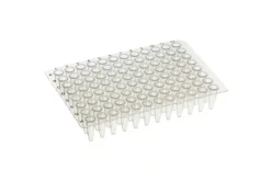 Plaque PCR 96 puits 0,2 ml low profile certifiée à découper naturel x 10