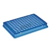 Plaque PCR 96 puits twin tec microbiologie jupée bleu x 10
