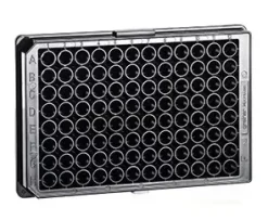 Plaque 96 puits noire med binding x 40