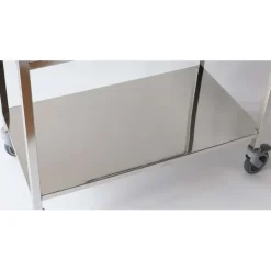 Plateau bas - inox