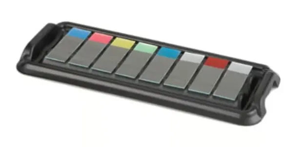 Plateau de coloration lames jetables x 4
