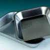 Plateau en acier inoxydable longueur 310 mm largeur 220 mm hauteur 45 mm