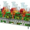 Plateau universel avec ressort et spirales pour 11 fioles Erlens - Ref : 8970630