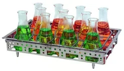 Plateau universel avec ressort et spirales pour 11 fioles Erlens - Ref : 8970630