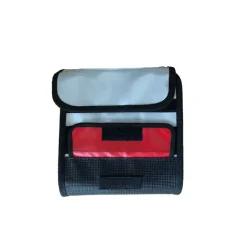Poche arrière rouge pour imprimante bluetooth