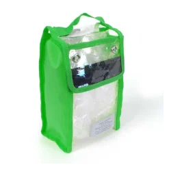 Pochette supplémentaire Cristal - petit modèle - verte