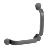 Poignée d'appui murale Etac Flex - modulaire - 2 segments de 30 cm, l. totalement déplié : 60 cm - gris