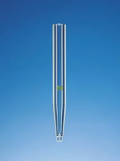 Pointe de burette pour burettes compactes à zéro automatique 50 ml en verre borosilicaté 3.3 clair