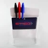 Porte-badge et stylos - coloris blanc lot de 100 pcs