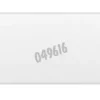 Porte-étiquettes en PP transparent avec face adhésive x 20