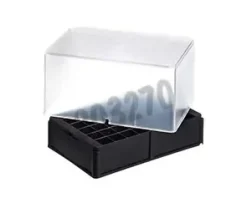 Portoir avec couvercle cryotube 4 ml dataMATRIX x 15
