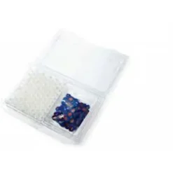 Portoir pour microtube pp 5 x 16 emplacements bleu