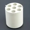 Portoir pour 7 tubes fond conique ou rond 14 ml - lot de 4