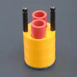 Portoir pour 2 tubes fond conique ou rond de 14 ml - lot de 4