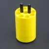 Portoir pour 9 tubes à fond rond de 5/7ml - lot de 4