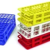 Portoir pour tubes ø 13 mm pp rouge