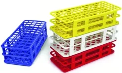 Portoir pour tubes ø 13 mm pp rouge