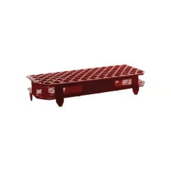 Portoir pour 100 4 x 25 microtubes de 1,5 ml en PP