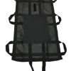 Portoir souple renforcé - Kevlar - noir - enroulable par sangle auto-agrippante - avec mousqueton ceinture