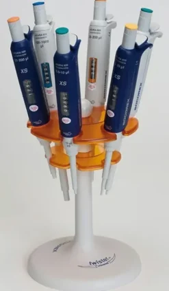 Portoir twister universel pour 6 pipettes bleu saphir