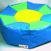 Pouf-poire octogonal - ø 140 x ep. 50 cm - poids limite 150 kg