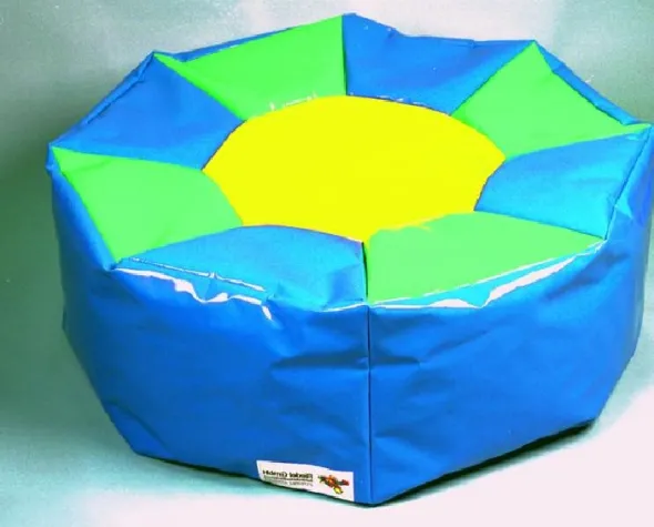 Pouf-poire octogonal - ø 140 x ep. 50 cm - poids limite 150 kg