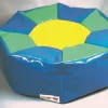 Pouf-poire octogonal - ø 100 x ep. 50 cm - poids limite 150 kg