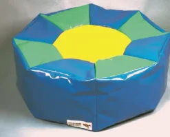 Pouf-poire octogonal - ø 100 x ep. 50 cm - poids limite 150 kg