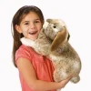 Poupée-peluche lapin à oreilles pendantes - 43 cm