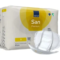 Protection anatomique Abena San 7 premium 36 x 63 cm - 1 carton de 120 unités