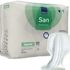 Protection anatomique Abena San special premium 37x73cm - 1 palette de 2400 unités