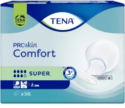 Protection anatomique TENA Comfort ProSkin Super - 1 palette de 2304 unités