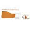 Protection Anti-X pour patient complémentaire eq pb 0,50 cm pour accès rafial et son set de 50 housses stériles