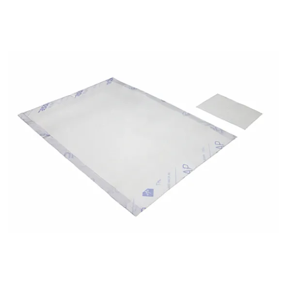 Protection sèche stérile Ultrasorbs Advanced 45 x 61 cm avec un essuie-mains absorbant - 1 carton de 60 unités