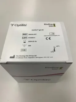 PROT - IgA OPTILITE - Coffret 100 tests - tranche 1