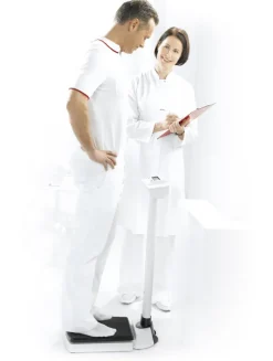 Pèse-personne électronique à colonne sans fil Seca 704 360 ° - capacité 300 kg