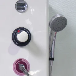 Pupitre de douche et désinfection Opale - mitigeur thermostatique - douchette patient/désinfection - affichage